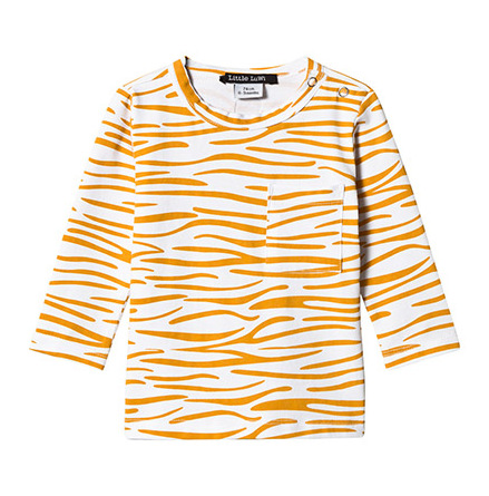 Little LuWi Yellow Tiger LS T-shirt