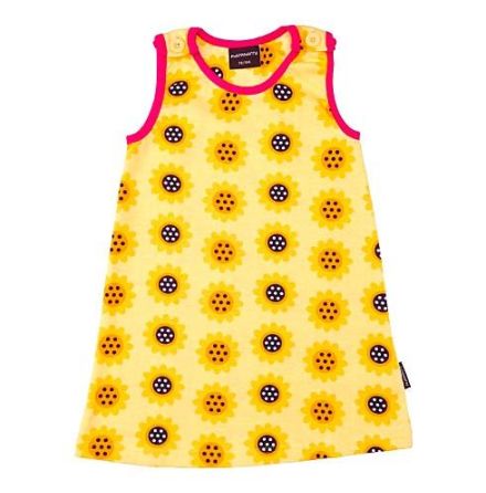 Maxomorra Pinafore Dress Sunflower